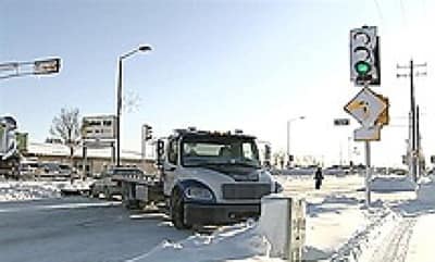 semaforo nieve semaforo nieve