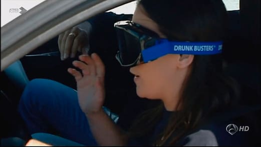 Gafas de simulación de alcohol