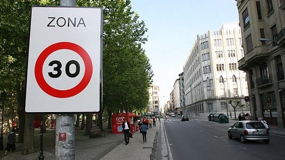 Velocidad zona 30