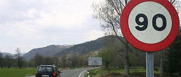 limite velocidad carreteras