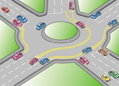 En Almerí­a enseñan a los conductores a circular por las rotondas