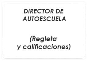 Publicación de las calificaciones definitivas del examen de Director de Escuelas de Conductores